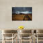 Black Church Landscape Dramatic Abstract Contemporary Landscape Nature Wall Art Print 1 Piece Wrapped Canvas Wall Art-941115347