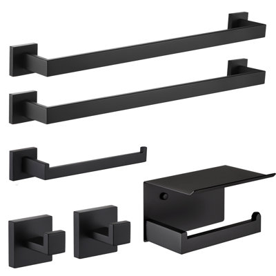 6 Piece Bath Hardware Set
