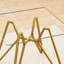 Square Glass Top Dining Table