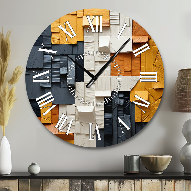 Horloge murale Cubic, Grand