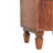 Solid Wood Harper Nightstand,Brown,2-Drawer