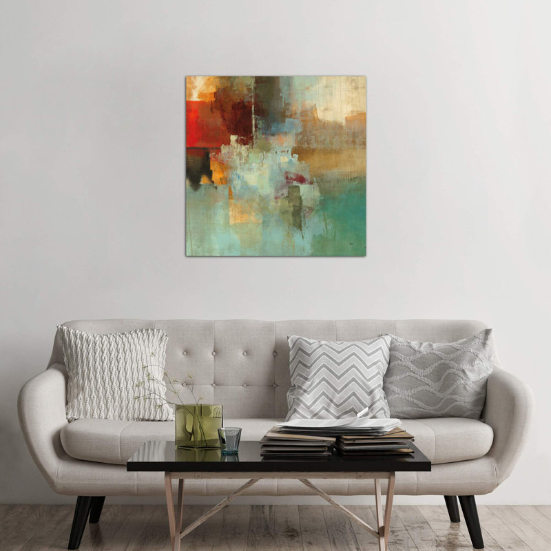 Big City I by Randy Hibberd - Wrapped Canvas Painting, 45.72 cm H x 45.72 cm W x 1.91 cm D