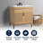 Javer 36'' Single Bathroom Vanity with Ceramic Top-96677747