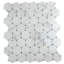 10.9" x 12.5" Marble Mosaic Tile