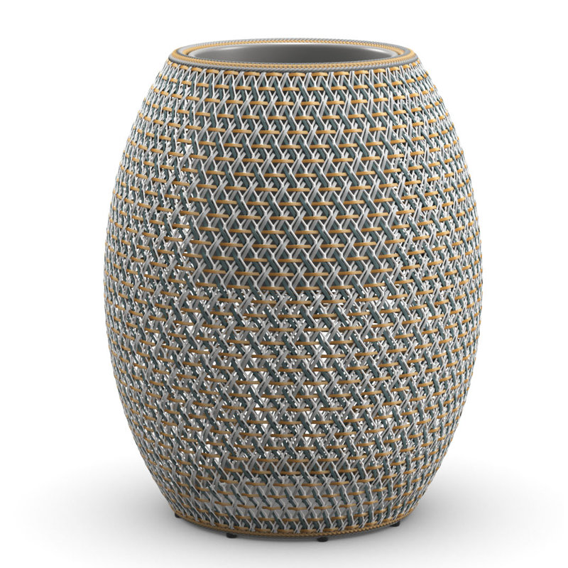 Dala Handmade Planter, 32.5" H x 30" W x 30" D, Bahamas