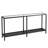 Chiang 64'' Unfinished Glass Top Console Table