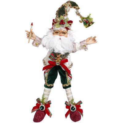 North Pole Toymaker Elf, Small - 12.5 Inches