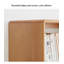 Bibliothèque en bois massif Simple Living