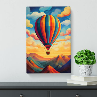 Hot Air Balloon - Wrapped Canvas
