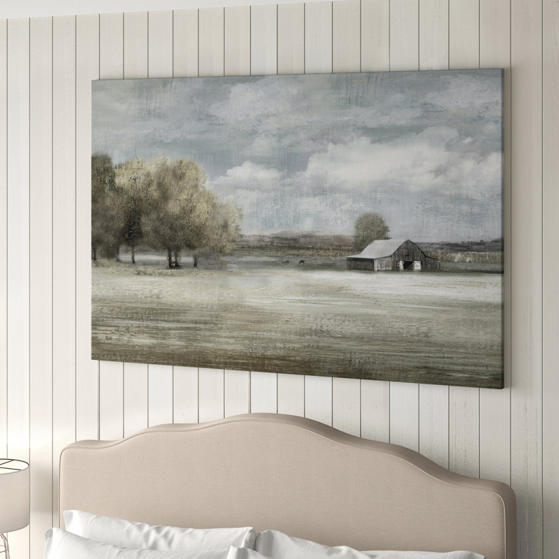Country Quiet - reproduction sur toile tendue, H 40 po x l 60 po x P 1 po