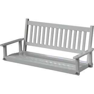 Plantation Rubberwood Porch Swing