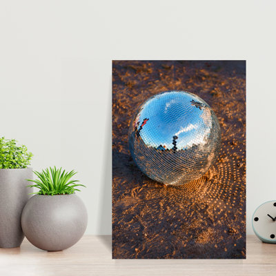 Desert Disco Ball by Tom Windeknecht - Wrapped Canvas Print