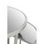Edney Glass Top Nesting Tables