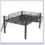Lit mezzanine avec bureau Gaming, DEL