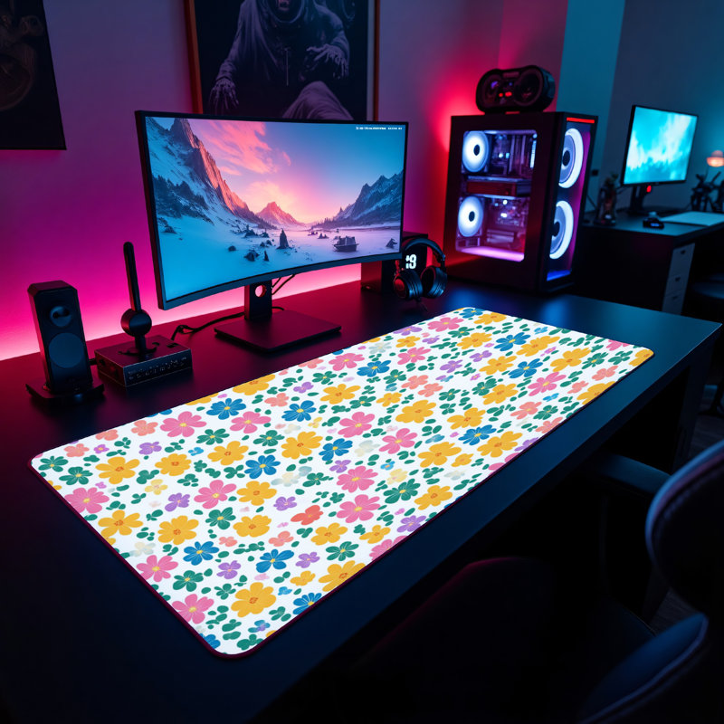 Polyester Desk Pad, 31.5x15.5