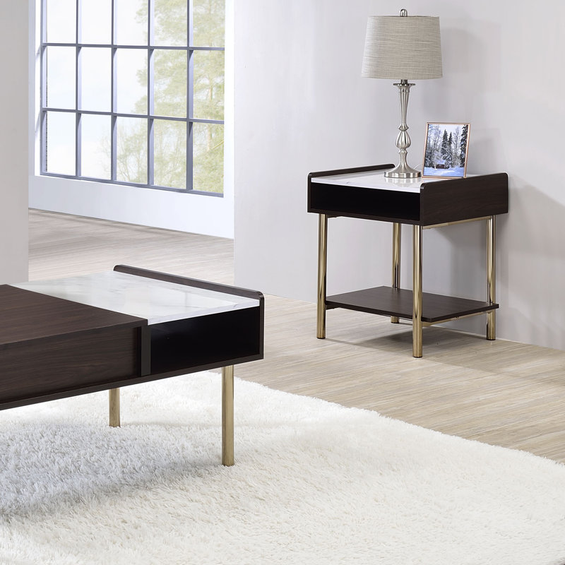 Table de bout avec rangement Askar