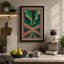 Aurora Light Horizon Geometric - Wrapped Canvas-356508195-356508199
