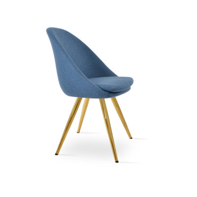 Or Avanos Star en laine bleu pétrole