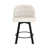 Antique White/Faux Leather