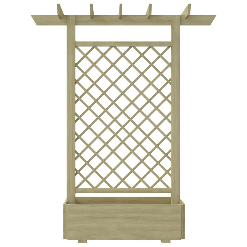 Planter Box with Trellis
