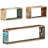 Franklen 3 Piece Cube Floating Shelf-1564995668