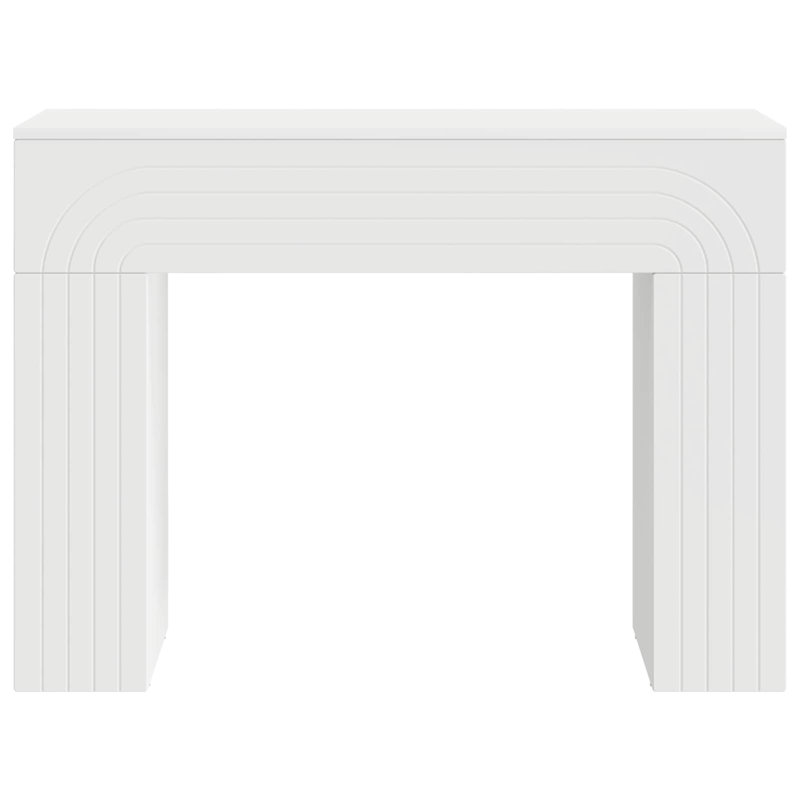 Coffee Table, 75cm H x 102cm L x 35cm W, White