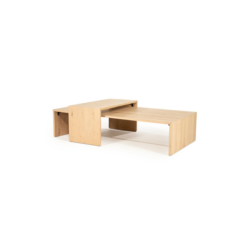 Flos Nesting Coffee Table, Natural