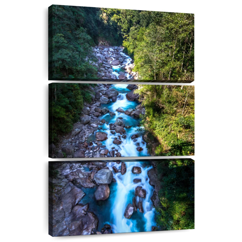 Alvord Rapid Himalayan River, H 32 po x l 20 po