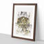 Louvre Museum in Paris France - Picture Frame Painting Print-56741264-56741267