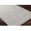 Lavande Geometric Wool Area Rug in Off-White/Gray-957691741