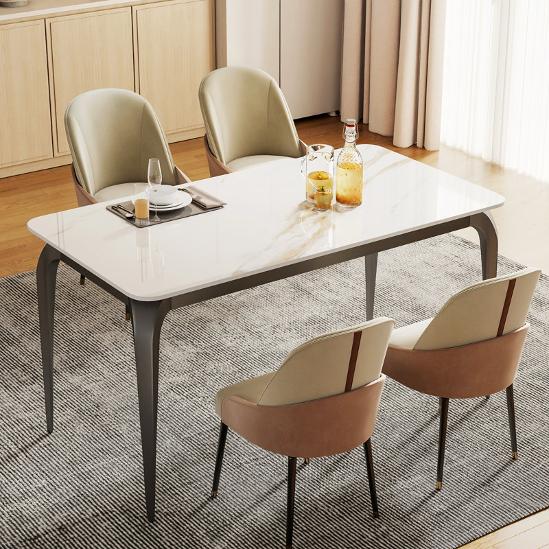 Plateau de table en pierre frittée de L 55,12 po x l 27,56 po