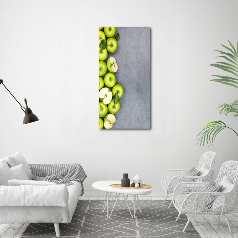Broxton Green Apples - Wrapped Canvas Print