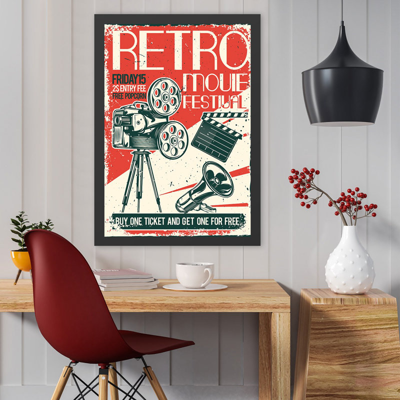 Decorative Framed MDF Painting