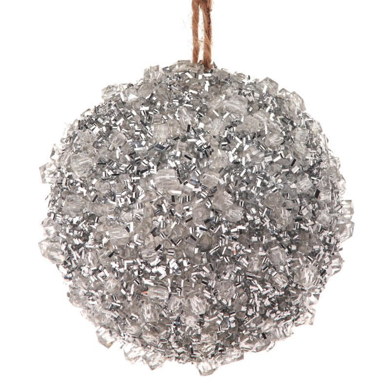 Ornement boule, Argent argent