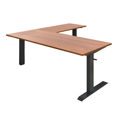 Bureau pour travailler debout en L Harksdale