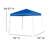 Lennon 8' x 8' Pop Up Canopy Tent and 6 Ft. Bi-Fold Table with Carrying Handle-94572468-70835434