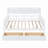 Daybed, Wood Slat Support, with Bedside Shelves and Two Drawers-461930748-461930750