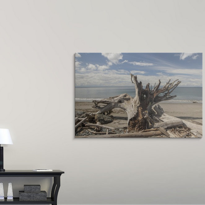"Mccafferty" Driftwood "par Aaron Matheson, reproduction de photo, H 16 po x l 24 po x P 1,5 po, Toile