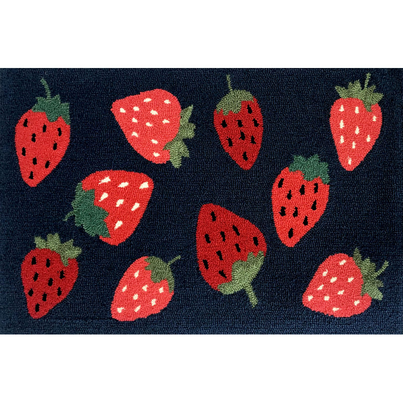 Fraise Toss_26437, Rectangle 2 pi 6 po x 4 pi