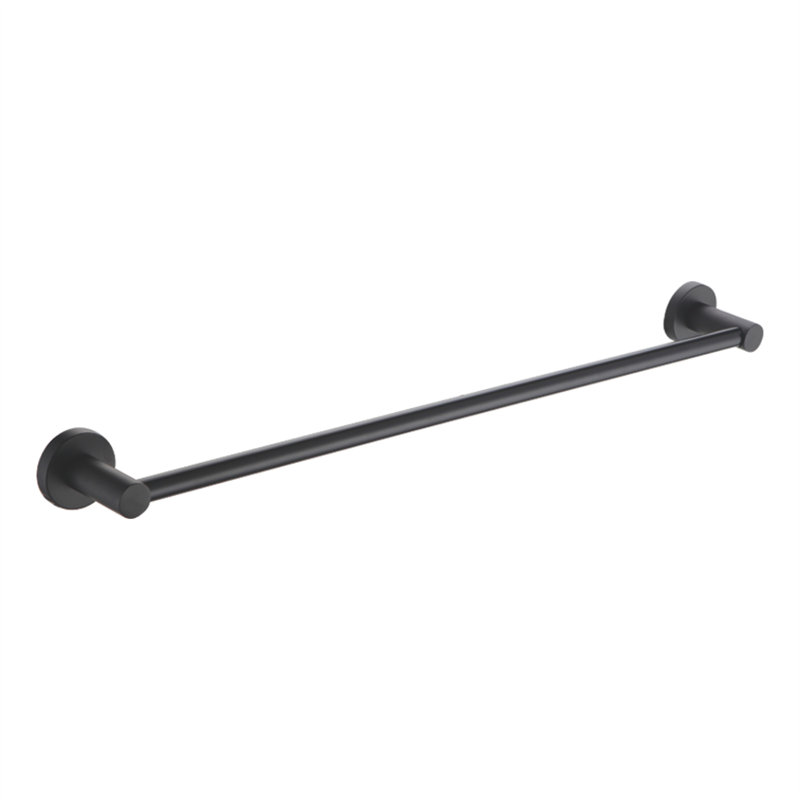 Abhainn 50cm 1 Towel Bar, Black
