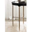 Table d'appoint en métal et bois-1273667765