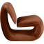 Fauteuil d'appoint en velours Koco-1409356718