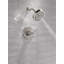 Ensemble de robinet de douche à fonction unique, ensemble de garniture de valve, pomme de douche et poignées Delta SAYLOR ™-74993285
