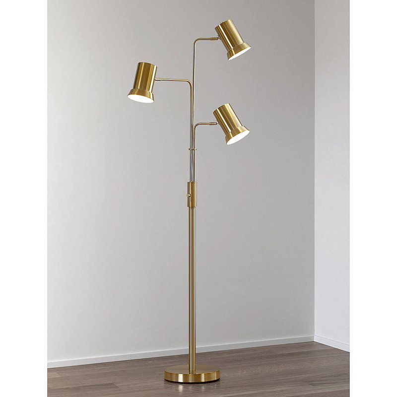 Aobh 73'' Tree Floor Lamp, Antique Brass, Antique Brass
