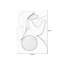 Art mural Mid-Century moderne en toile pour salon-1084345011