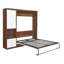 Lit escamotable double pleine grandeur avec armoire-1380209678