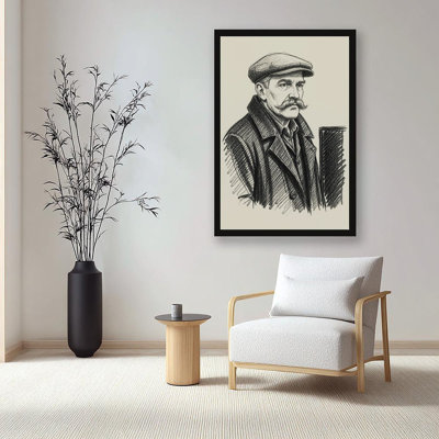 Canvas Wall Art Self Portrait Vintage Poster Print Home Decor