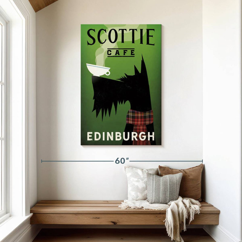 Brampt Scottie Cafe, 45" H x 30" W
