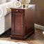 Abrahamson Drum End Table with Built-In Outlets-644663779