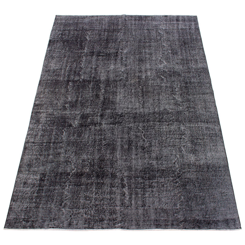Tapis noir à transition de couleur 6 pi 9 po x 10 pi 4 po